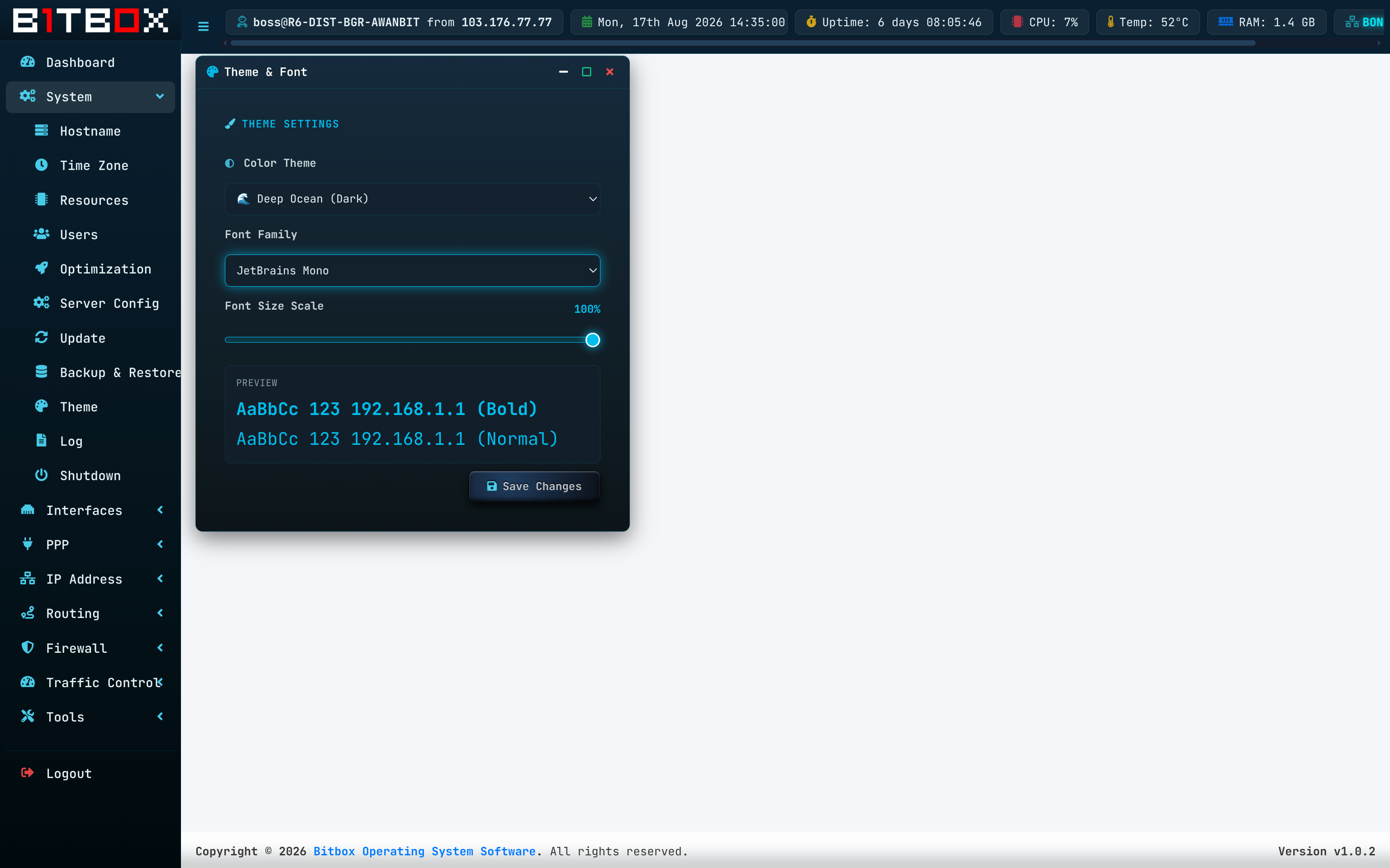 System Theme